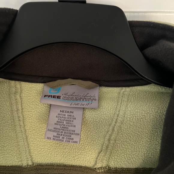 Women’s Free Country Soft Shell water resistant Ski Jacket coat M - Picture 3 of 8